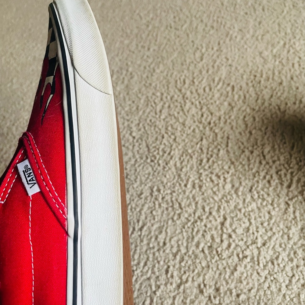 Vans red flame shoes - Picture 2 of 3